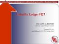 Order of the Arrow Cahuilla Lodge #127 California Inland Empire Council #45 Boy Scouts of America Cahuilla Lodge #127 2011 ANNUAL REPORT California Inland.