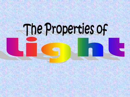 Fascinating Facts About Light  Sir Isaac Newton discovered that white light forms when all the colors of the spectrum are mixed together.  A spectrum.