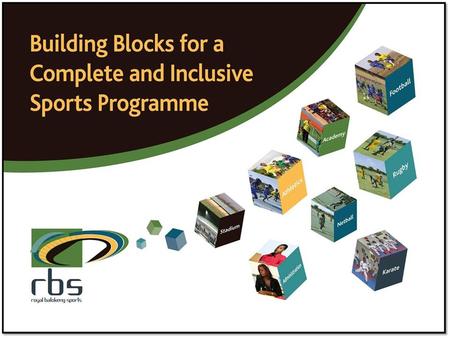 Sport Development – Vision, Mandate & Objectives Vision: Quality sport for all people in the Royal Bafokeng region. Mandate: To develop sustainable sporting.