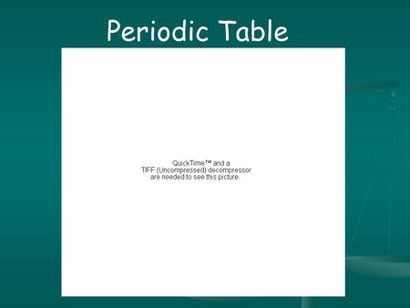 Periodic Table. first arranged the periodic table arranged them by atomic mass he noticed that they had similar chemical and physical properties but some.