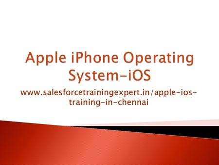 Www.salesforcetrainingexpert.in/apple-ios- training-in-chennai.