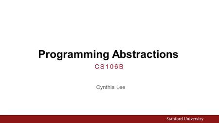 Programming Abstractions Cynthia Lee CS106B. Upcoming Topics Graphs! 1.Basics  What are they? How do we represent them? 2.Theorems  What are some things.