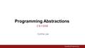 Programming Abstractions Cynthia Lee CS106B. Inheritance Topics Inheritance  The basics › Example: Stanford GObject class  Polymorphism.