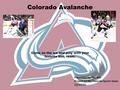Colorado Avalanche Come on the ice and play with your favorite NHL team. Presented by: Ian Ball Project:12 My Favorite Sports team 12/17/10.
