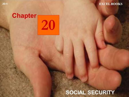 SOCIAL SECURITY EXCEL BOOKS 20-1 20 Chapter. ANNOTATED OUTLINE 20-2 INTRODUCTION The basic purpose of social security is to protect people of small means.