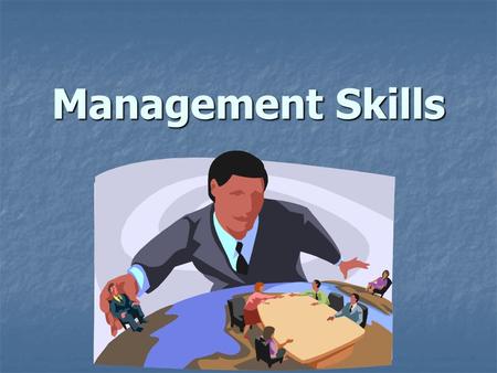 Management Skills. What is Management???? The process of achieving company goals by effective use of resources; involves Planning, Organizing, and Controlling.
