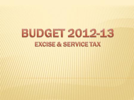 A - Rate of Service Tax: The Rate of Service tax increased from 10% to 12% effective from 01 st April 2012, this was by way of exemption notification.