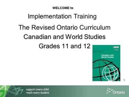 Implementation Training