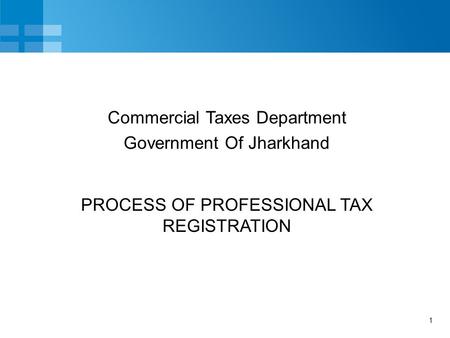 Process of Professional Tax Registration