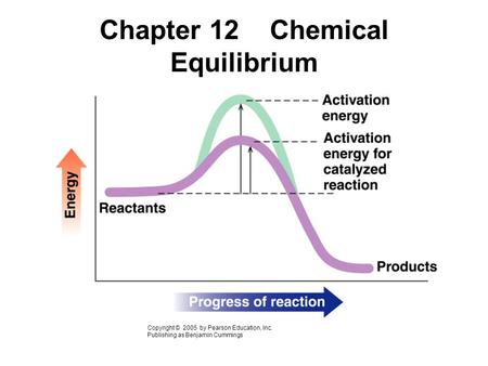 Chapter 12 Chemical Equilibrium Copyright © 2005 by Pearson Education, Inc. Publishing as Benjamin Cummings.