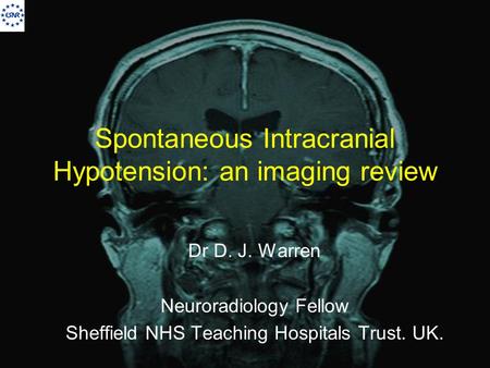 Spontaneous Intracranial Hypotension: an imaging review