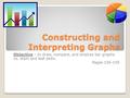 Constructing and Interpreting Graphs Objective – to draw, compare, and analyze bar graphs vs. stem and leaf plots. Pages 156-159.