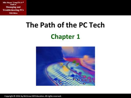 The Path of the PC Tech Chapter 1.
