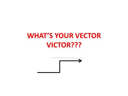 WHAT’S YOUR VECTOR VICTOR???. Scalar Multiplication Multiplying a vector by a scalar will ONLY CHANGE its magnitude. Thus if A = 12 < 105, Then 2A = 24.
