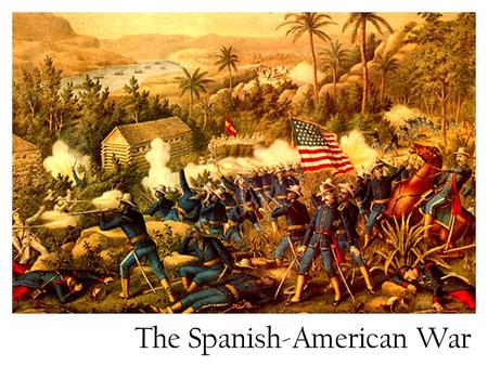 The Spanish-American War. What does it mean to ‘rebel’?