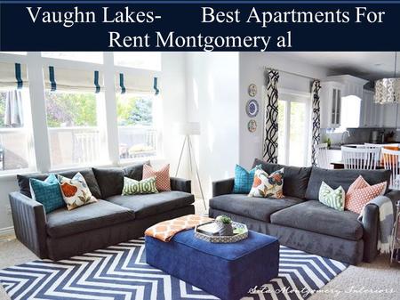 Vaughn Lakes- Best Apartments For Rent Montgomery al.