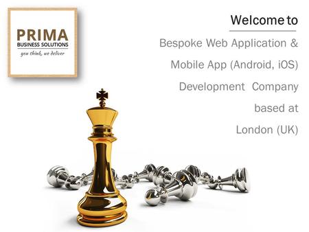 Welcome to Bespoke Web Application & Mobile App (Android, iOS) Development Company based at London (UK)