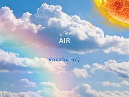 AIR Vocabulary.