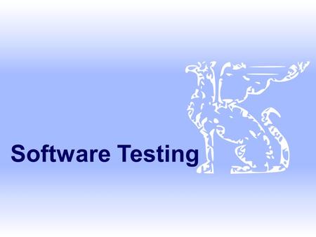 Software Testing. SE, Testing, Hans van Vliet, ©2008 2 Nasty question  Suppose you are being asked to lead the team to test the software that controls.