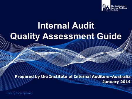 Internal Audit Quality Assessment Guide