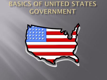  Constitution – body of fundamental laws which say how a government is to operate  It is the supreme law of the land  It explains how the government.