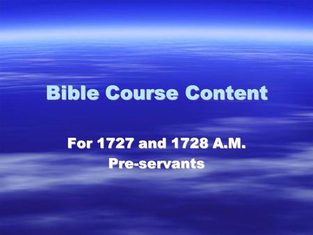 Christianity 3 for Beginners Mike Mazzalongo The Bible. - ppt download