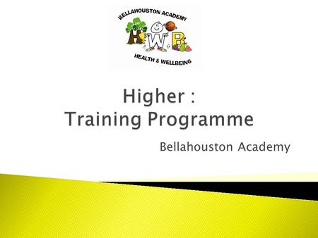 Bellahouston Academy.  To ensure that skills are being developed and that improvement in the skill is taking place, performers need to consider the principles.
