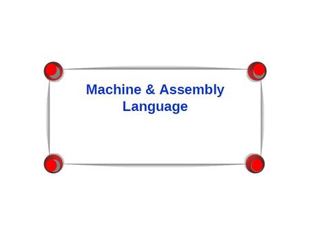 Machine Language Computer languages cannot be directly interpreted by the computer – they are not in binary. All commands need to be translated into binary.