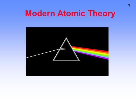 1 Modern Atomic Theory. 2 In the Rutherford model electrons traveled about the nucleus in an orbit. The Problem with Rutherford Scientists know that just.