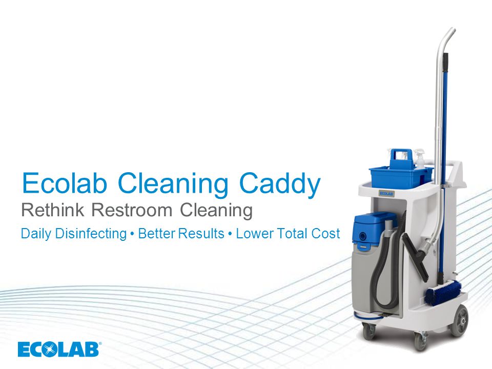 Ecolab Cleaning Caddy (Oasis Pro)