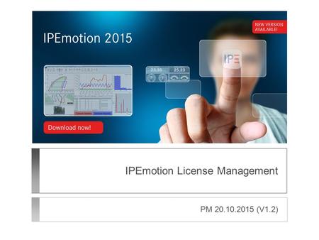 IPEmotion License Management PM 20.10.2015 (V1.2).