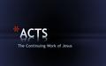 The Continuing Work of Jesus. Acts 5:17-42 We Must Obey God 1. God’s Sovereignty over Persecution ─God used an angel to supernaturally release the apostles.