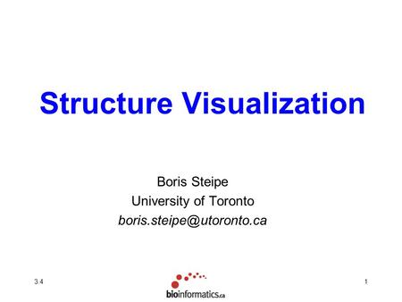 Structure Visualization