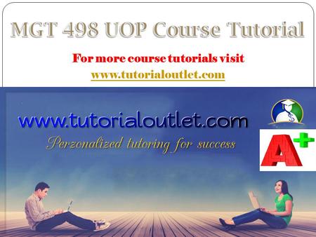For more course tutorials visit www.tutorialoutlet.com.