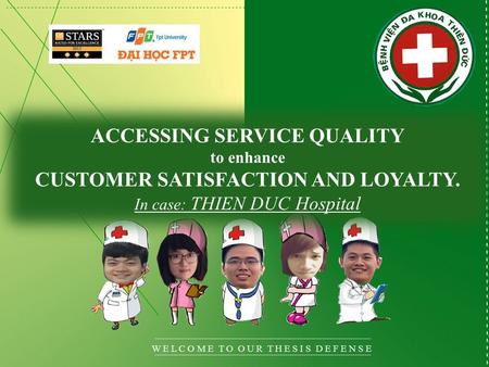 ACCESSING SERVICE QUALITY CUSTOMER SATISFACTION AND LOYALTY.