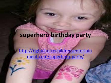 Superhero birthday party  ment.com/superhero-party/