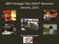 SBPS Strategic Plan DRAFT Revisions January, 2015 Report to Board of Education.