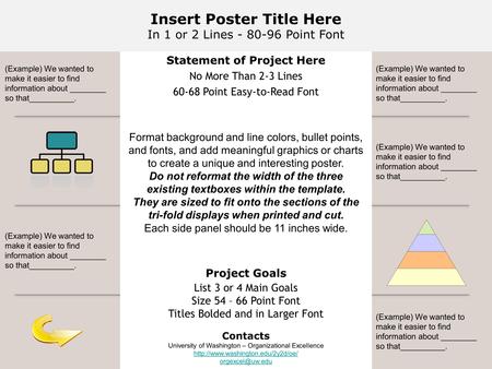 Insert Poster Title Here In 1 or 2 Lines - 80-96 Point Font Statement of Project Here No More Than 2-3 Lines 60-68 Point Easy-to-Read Font Format background.