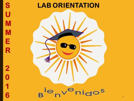 1 LAB ORIENTATION. 2 You must log in properly for credit Type your ID # and press the ENTER key to continue READ the prompt below click on “Accept” to.