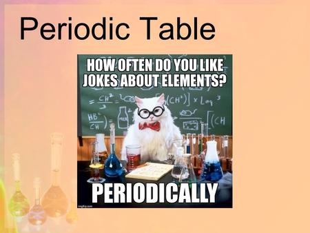 Periodic Table. Mendeleev vs. Modern Periodic Table Mendeleev organized his periodic table by increasing atomic mass The modern periodic table is organized.