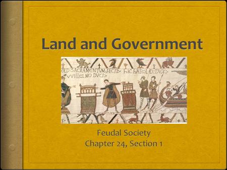 Feudal Society  Feudalism was a political system that came about around 800 A.D.  Political power was based on land ownership  tradition started when.
