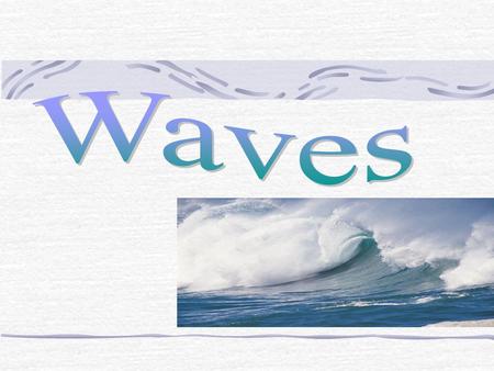 Wave Definition: A disturbance that transfers energy from place to place. A medium, a medium is the material through which a wave travels. A medium can.