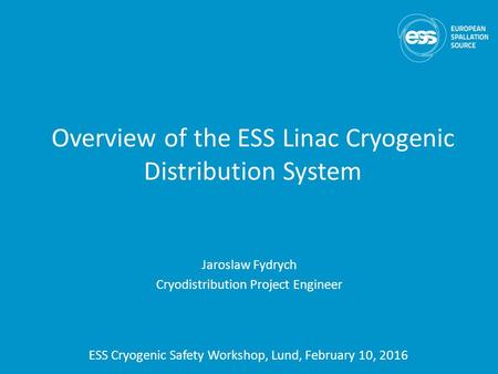 Overview of the ESS Linac Cryogenic Distribution System