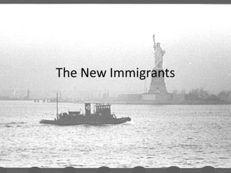 The New Immigrants. Who came to America? Between 1800 – 1880 over 10 million immigrants came to America – Old Immigrants: many were Protestants from Northwestern.