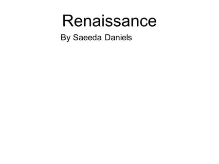 By Saeeda Daniels Renaissance. Thing one The Ottoman Empire ruled a large portion of the Middle East and Eastern Europe for over 600 years. It first formed.