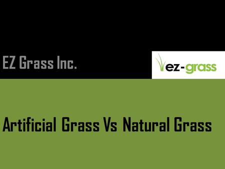 Artificial Grass Vs Natural Grass EZ Grass Inc.. Natural Grass Introduction Natural Grasses include cereals, bamboo and the grasses of lawns and grassland.