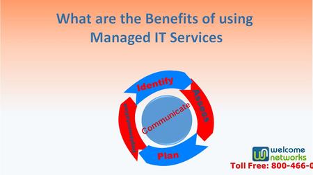 Identify Assess Plan Implementation. Managed Service Providers (MSPs) must use the best and latest technologies on the market to deliver services. IT.