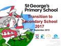 St George's Primary School, St George's Road, Wallasey, CH45 3NF Tel: 0151 6386014