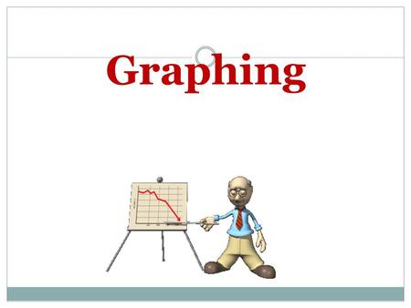 Graphing. Why use graphs? Graphs provide a way to make information clear and meaningful. Different types of graphs include: Line graphs Bar graphs Pie.