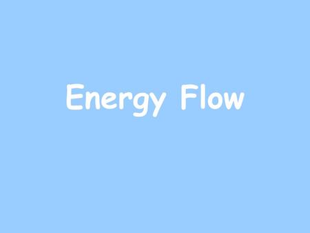 Energy Flow. Latin Word Meanings Word PartMeaningWord PartMeaning Auto-SelfCarn-Flesh Hetero-DifferentHerb-Plants -trophNutrition/feedi ng habits Omni-All/every.